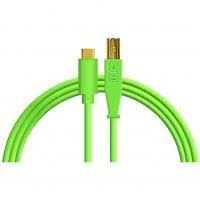 Dj Tech Tools Chroma Cable straight USB-C 1.5M Green