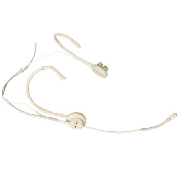 MiPro - MU-55HNS(SH) - 4.5mm Pro Omni-directional Water-proof Headworn MIPRO Microphone with TA4F (wired for Shure), Beige