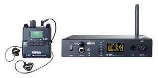 MiPro - MI-58TD - 5.8GHz Digital Stereo 1/2-rack IEM Transmitter (25mW) With DANTE module, 19” Rack-mount ears included
