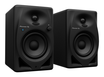 Pioneer DJ DM-40D-BT - 4" Monitor Speakers with Bluetooth (Pair) Black
