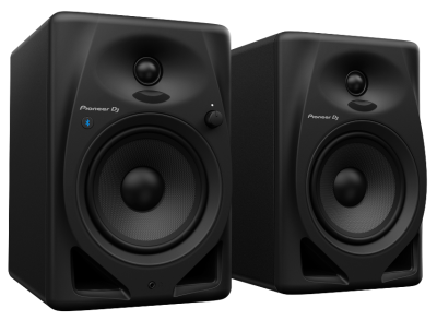 Pioneer DJ DM-50D-BT - 5" Monitor Speakers with Bluetooth (Pair) Black