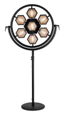 Portman - P1 Retro Lamp - Gold reflectors