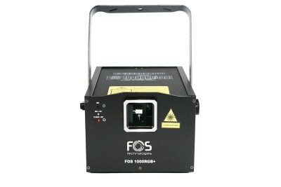 FOS 1000RGB - RGB Laser with 25KPPS scanners, sound active