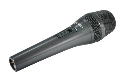 AC 910S, Dynamic cardiod live stage performance microphone, handling noise reducer, 50Hz-15KHz, , dimensions  ?48.2 x 181.2 mm, senitivity -72dBV/μbar, impedance 1200Ω, 258gr.