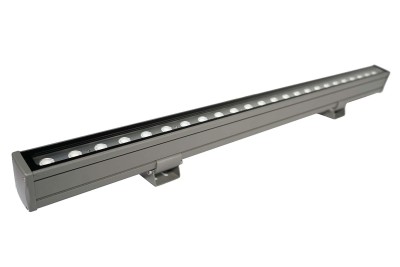 ARC Line 80, Architectural LED Bar for fixed installations, 24 led RGBW (4in1) 4w chip Osram, 50.000 hours led life, 20 degrees ZooNeo optics, DMX control mode, 230V 50/60Hz direct, weatherproof IP66, DMX addressable by ARC encoder, preset DMX addres