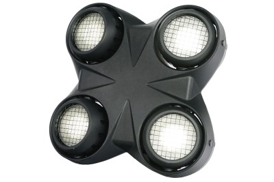 Blinder Innovative, Very powerful blinder, it use 4pcs high power 100W COB LED It can adjust the beam angle, Output: 35,000 lm, Warm White, Optical lens: 60°, Color temperature: 3000K,  IP65