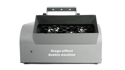 Bubble 100, High Output professional Bubble machine 100 watt , DMX 512 control , roller technology , 6.5 kg , Size: 450 x 420 x 230mm.