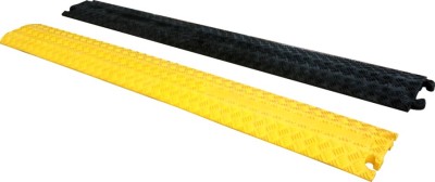 Cable Path 1 Black, 1 way (40x15mm path size) cable Ramp 100 x13 x 2cm Black.