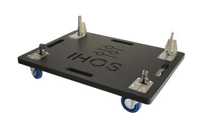 Dilos Satelite Dolly, Dolly for Dilos Satelite  with blue wheels, 30mm plywood, can carry up to 4 Dilos Satelite , 75 x55 x15cm,