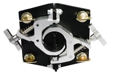Folded Clamp, Folded clamp for FOS moving heads. Suitable for Q19, Q19HP, Titan, Aurora & Scorpio models.