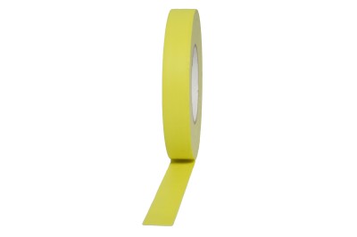 Stage Tape 25mm x 50M Neon Yellow, Professional Fluorescent Cloth Tape, 70mesh, 300mic -25mm x 50 meters NEON YELLOW.
