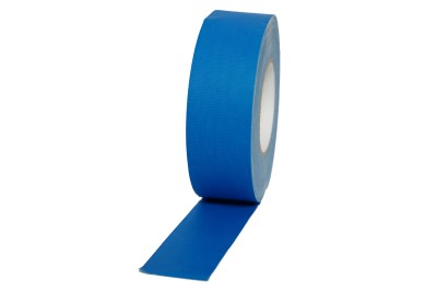 Stage Tape 50mm x 50M Neon Blue, Professional Fluorescent Cloth Tape, 70mesh, 300mic - 50mm x 50 meters NEON BLUE.