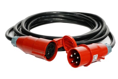 V6 Controller Cable, 10 meter cable with plugs for connecting controllers with main power supply.