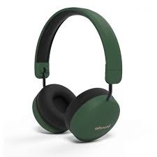 BRAINWAVE05, wireless on-ear headphones, groen