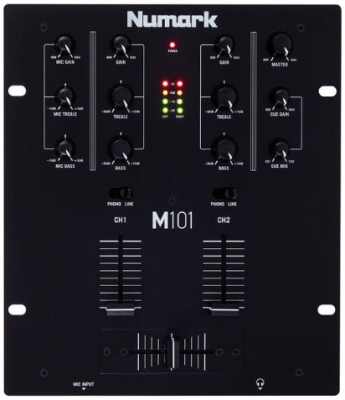Numark M101BLACK: 2-Channel all purpose mixer