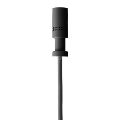 LC81 MD Black - Miniature lavalier microphone, cardioid characteristic, color: black, insensitive to moisture, microdot connector, incl. MDA1 adapter for connection to AKG bodypack transmitter, W81 windscreen, WM81 grid cap, MUP81 make-up protection