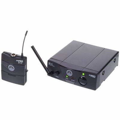 WMS40 Mini Instrumental Set - ISM1 - Wireless system for guitar, bass and instruments, PT40 mini pocket transmitter