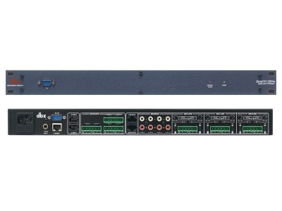 ZonePRO 1261M - Zone Mix Matrix System, 12x In, 6x Out, 6 MicPre, without front panel controls, AFS, Autowarmth, AGC, ANC, Compression, Limiter, NoiseGate, Notch Filter, Bandpass, Crossover, Parametric EQ, Wall Panel Control, RS-232/Ethernet PC GUI/M