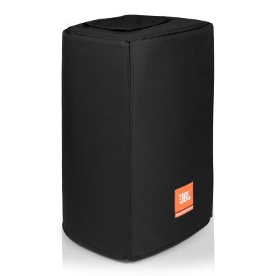 EON710-CVR - Transport cover for EON 710, material polyester, lined approx. 10 mm thick, cutout for the handle, orange JBL logo, black