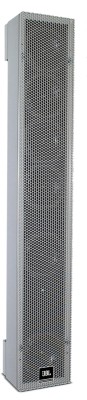 ADC-V90 MkII - Passive 86 cm line array column with 6x 4" chassis, 100 Volt transformer with 100/50/25 Watt taps, 120 - 12.000 Hz (-10 dB), recommended range up to 15 m, switchable EQ, switchable high pass filter, radiation -4° inclined, steel housin