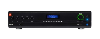 VMA 1240 - ELA mixer amplifier, 5x inputs, 1x output zone, 240 watts at 4, 8 ohms as well as at 70/100 volts, priority circuit, Bluetooth, USB media player, 2-band EQ in output, gong, desktop device, incl. 19" installation kit, wall panel optional