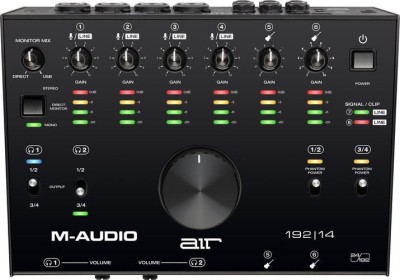 M-Audio AIR192X14 2-In/2-Out 24/192 USB Audio Interface