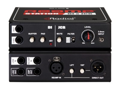 Combination Active Direct Box and Reamp JCR