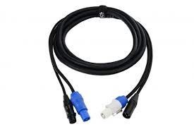 FOS Technologies - FC-PDC-3 - Professional PowerCon / DMX cable 3 meter