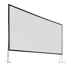 Monoclip64 16:10 Rear projection Complete screen 671 x 419 projectable surface 311“ diagonal