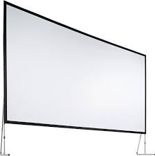Monoclip64 16:9 Front projection Complete screen 549 x 309 projectable surface 248“ diagonal