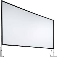 Monoclip64 16:9 Front projection Complete screen 427 x 240 projectable surface 193“ diagonal