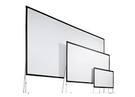 Varioclip Lock 4:3 Front Projection Complete screen 305 x 229 projectable surface 150“ diagonal