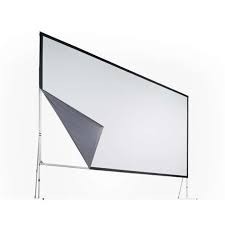 Varioclip Lock 16:9 Front Projection Black Complete screen 305 x 172 projectable surface 138“ diagonal
