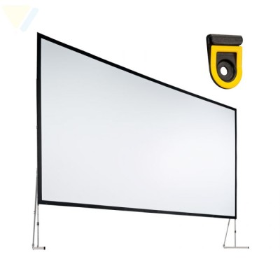 Monoclip32 4:3 Rear projection Complete screen 200 x 150 projectable surface 98“ diagonal