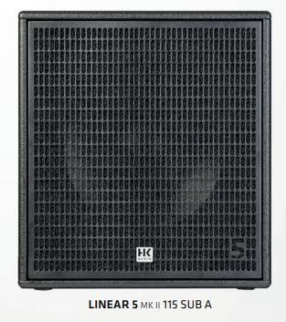 HK Audio L5-MKII-115SUBA - 2 WAY - 15" PASSIEVE SPEAKER - 1800W (600W RMS+1200W PEAK BIAMPED)