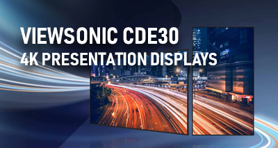ViewSonic CDE30 Presentation & Signage Display