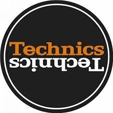 LP-Slipmat Technics "Duplex 6"                                    black/orange/white