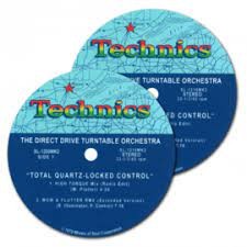 LP-Slipmat Technics "Motown"                                      blue/multicolored