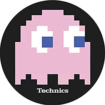LP-Slipmat Technics "Pinky"                                     black/pink/white