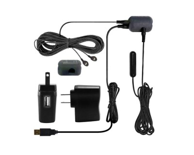 4 IR KIT - 2 DUAL EMITTER REPEATER Kit with AC/USB Power Option per EA