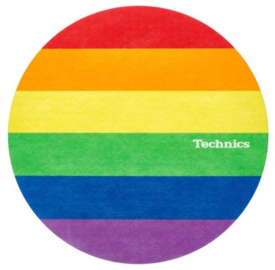 LP-Slipmat Technics "Pride"                                    multicolored