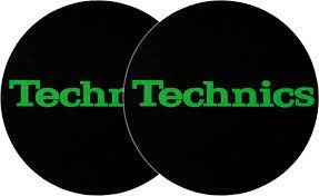 LP-Slipmat Technics "Simple 6"                                     black/green