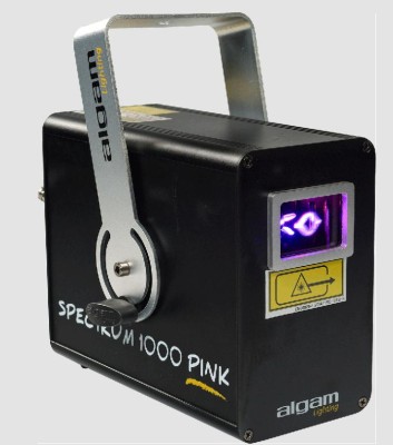 Algam SPECTRUM 1000 PINK - 1000mW Single Colour Pink Entertainment Laser