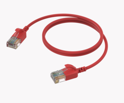 PCB-CSD560R/0-15 Slimline networking cable - CAT6A RJ45 - RJ45 U/UTP