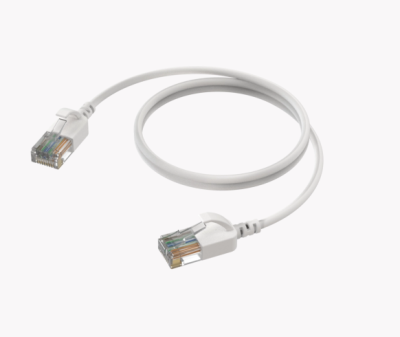 PCB-CSD560W/0-15 Slimline networking cable - CAT6A RJ45 - RJ45 U/UTP