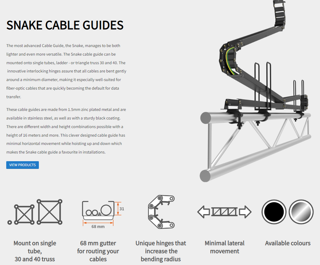 Cable guide - Bekafun