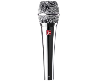 SE Electronics V7 Chrome - Premium dynamic vocal mic, Chrome