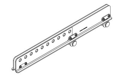 Extension bar for touring bumper for Geo M10/MSUB15; White