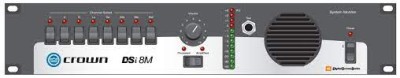 Switching and monitoring unit with 8 channels (7.1) for cinema applications, con