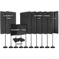 Auralex ProducerMax Kit 6-ProMax, 1-DeskMax, 2-Studio6 (stand), 1-ProPad
